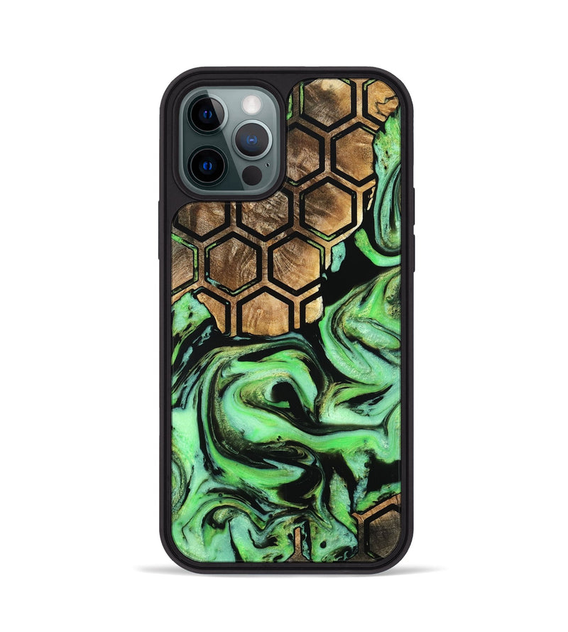 iPhone 12 Pro Wood Phone Case - Brayan (Pattern, 798922)