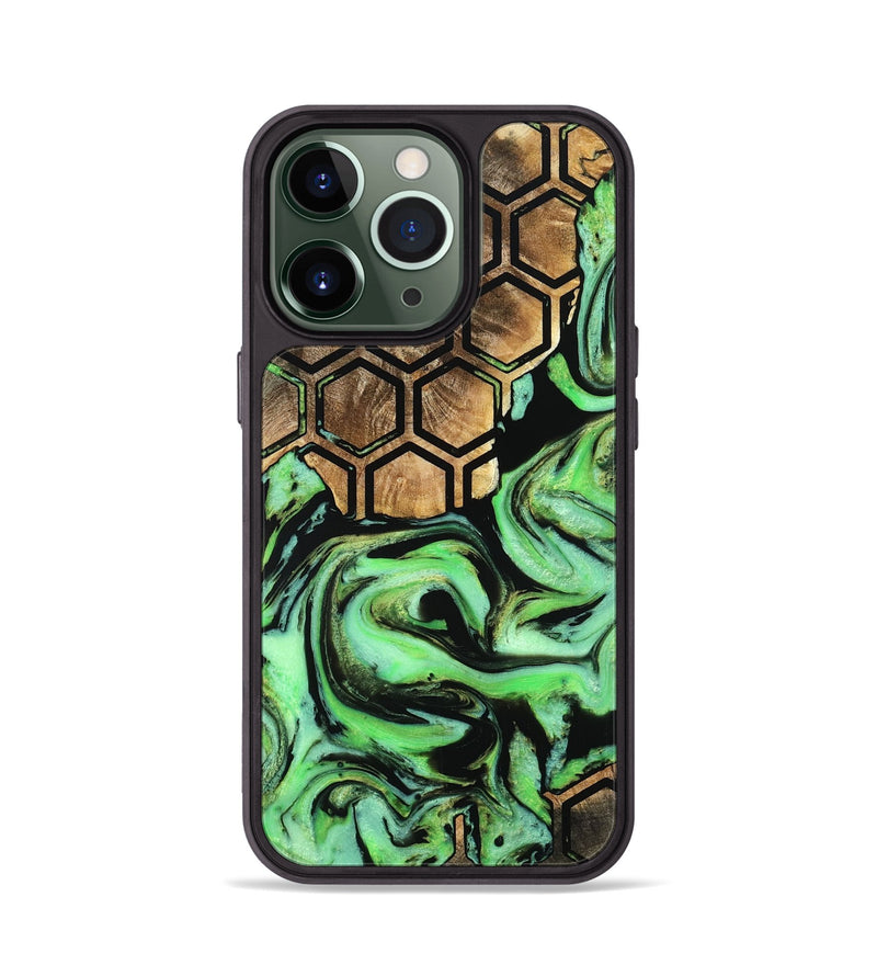 iPhone 13 Pro Wood Phone Case - Brayan (Pattern, 798922)