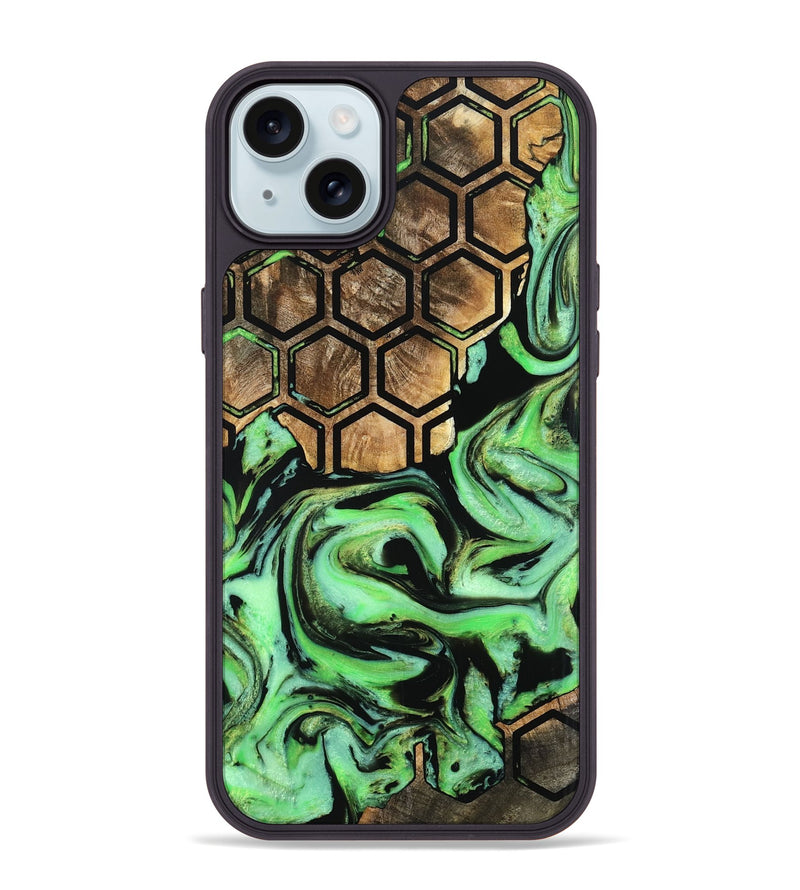 iPhone 15 Plus Wood Phone Case - Brayan (Pattern, 798922)