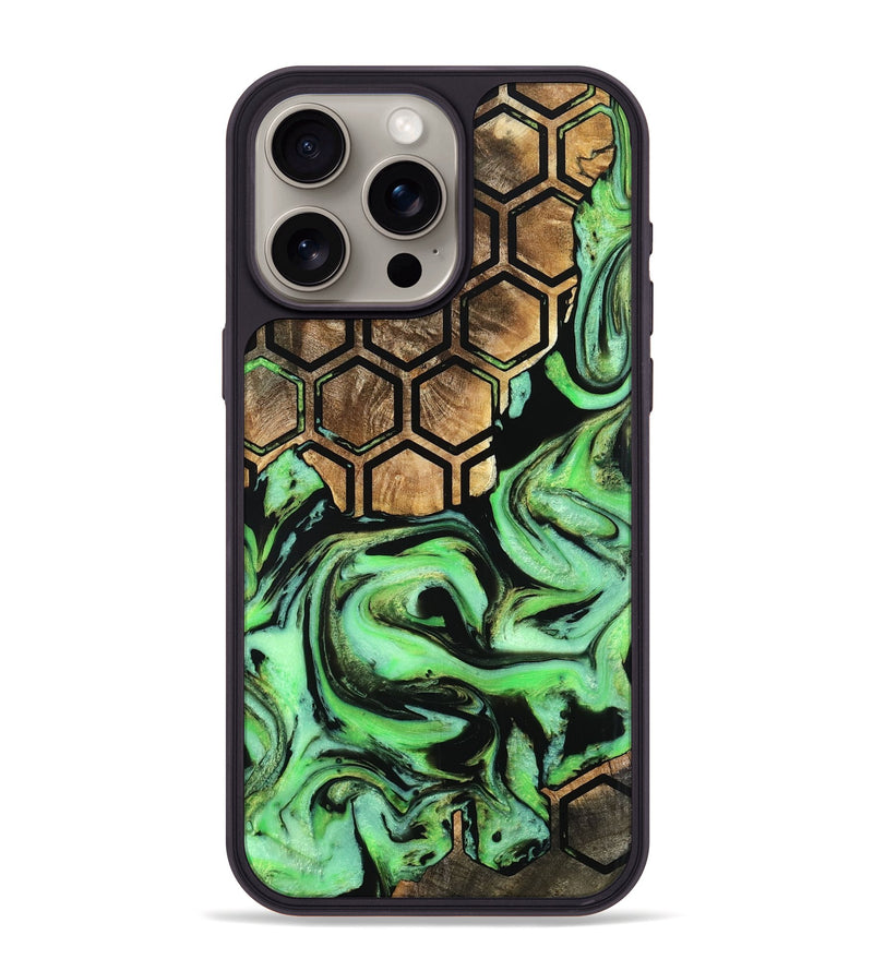 iPhone 15 Pro Max Wood Phone Case - Brayan (Pattern, 798922)