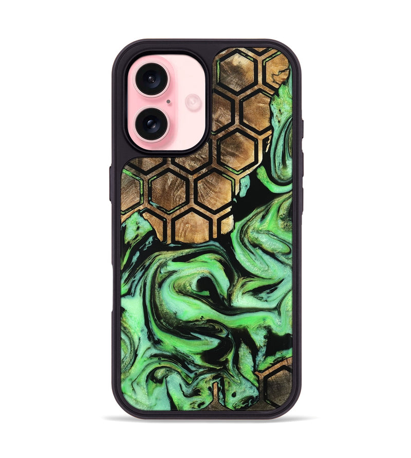 iPhone 16 Wood Phone Case - Brayan (Pattern, 798922)
