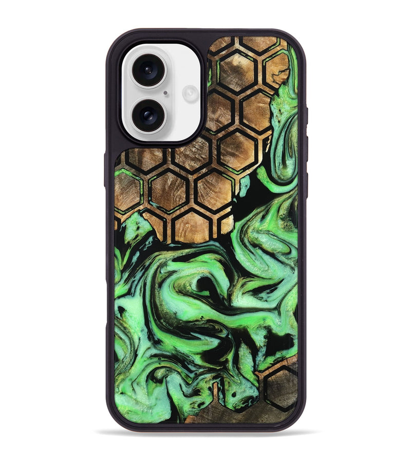 iPhone 16 Plus Wood Phone Case - Brayan (Pattern, 798922)