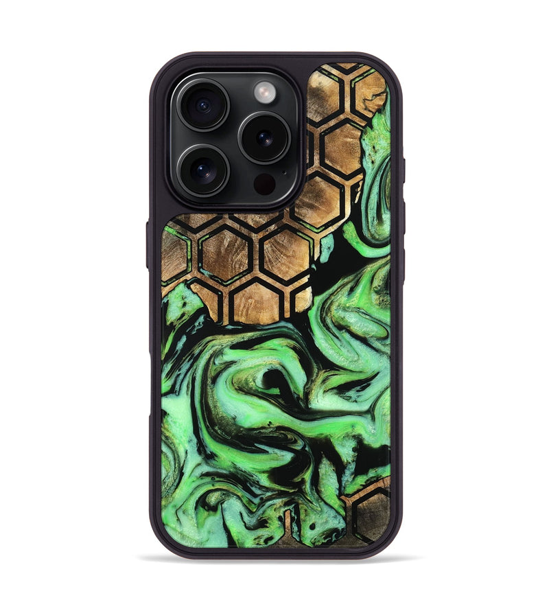 iPhone 16 Pro Wood Phone Case - Brayan (Pattern, 798922)