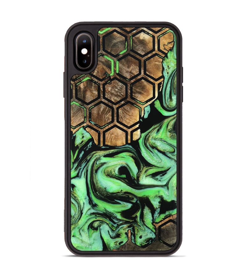 iPhone Xs Max Wood Phone Case - Brayan (Pattern, 798922)