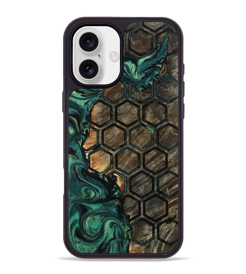 iPhone 16 Plus Wood Phone Case - Tawanna (Pattern, 798923)
