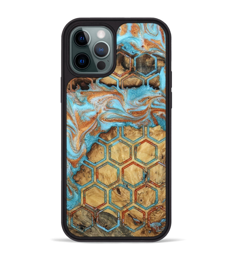 iPhone 12 Pro Max Wood Phone Case - Jailyn (Pattern, 798925)