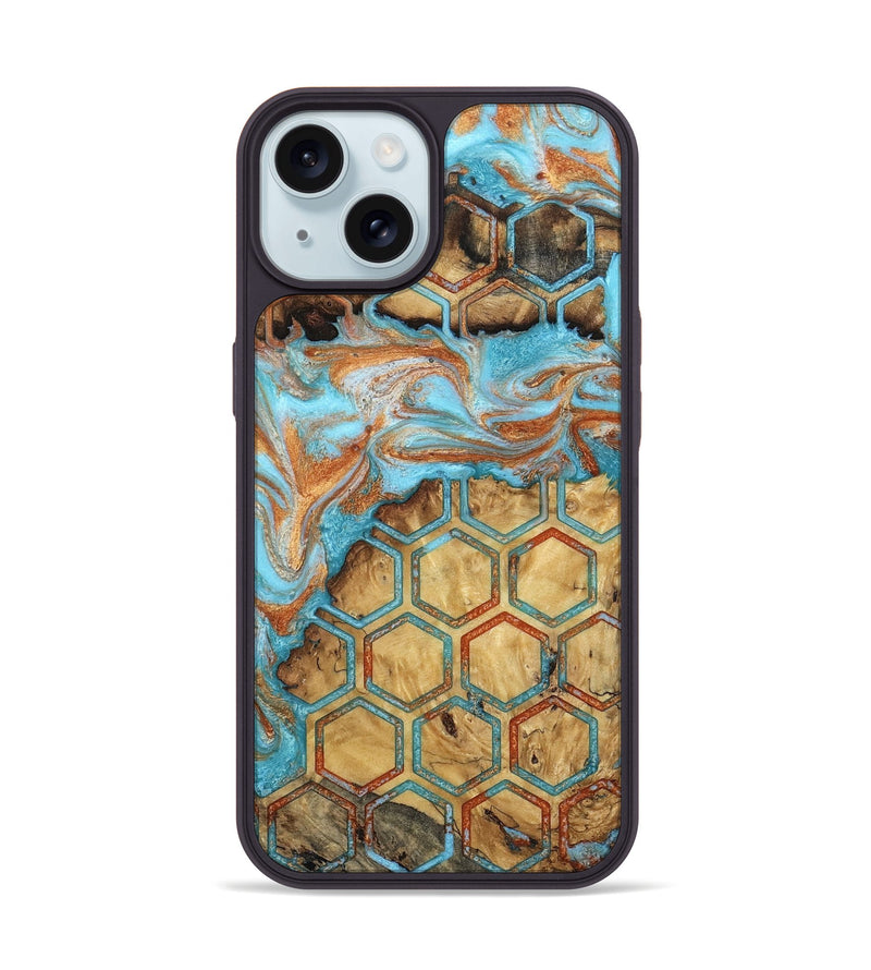iPhone 15 Wood Phone Case - Jailyn (Pattern, 798925)