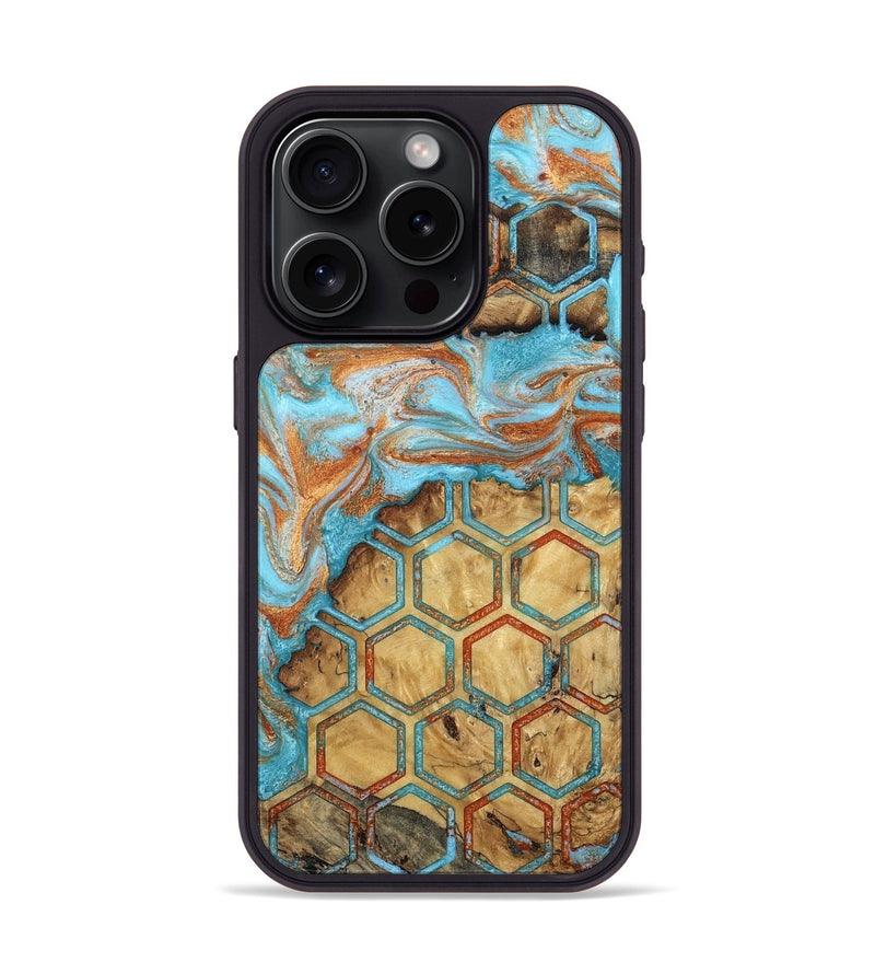 iPhone 15 Pro Wood Phone Case - Jailyn (Pattern, 798925)