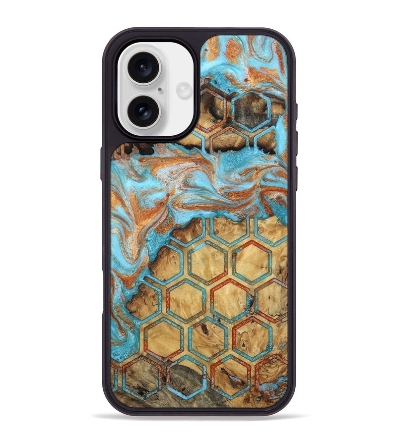 iPhone 16 Plus Wood Phone Case - Jailyn (Pattern, 798925)