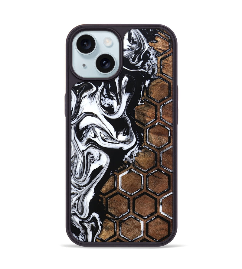 iPhone 15 Wood Phone Case - Rollin (Pattern, 798926)