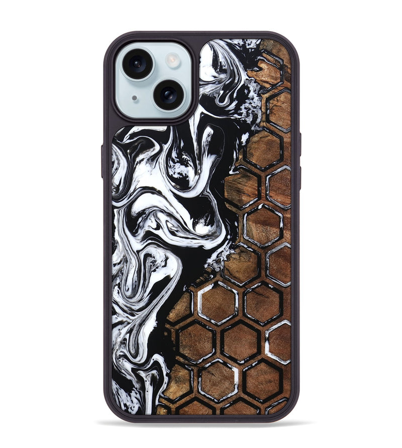 iPhone 15 Plus Wood Phone Case - Rollin (Pattern, 798926)