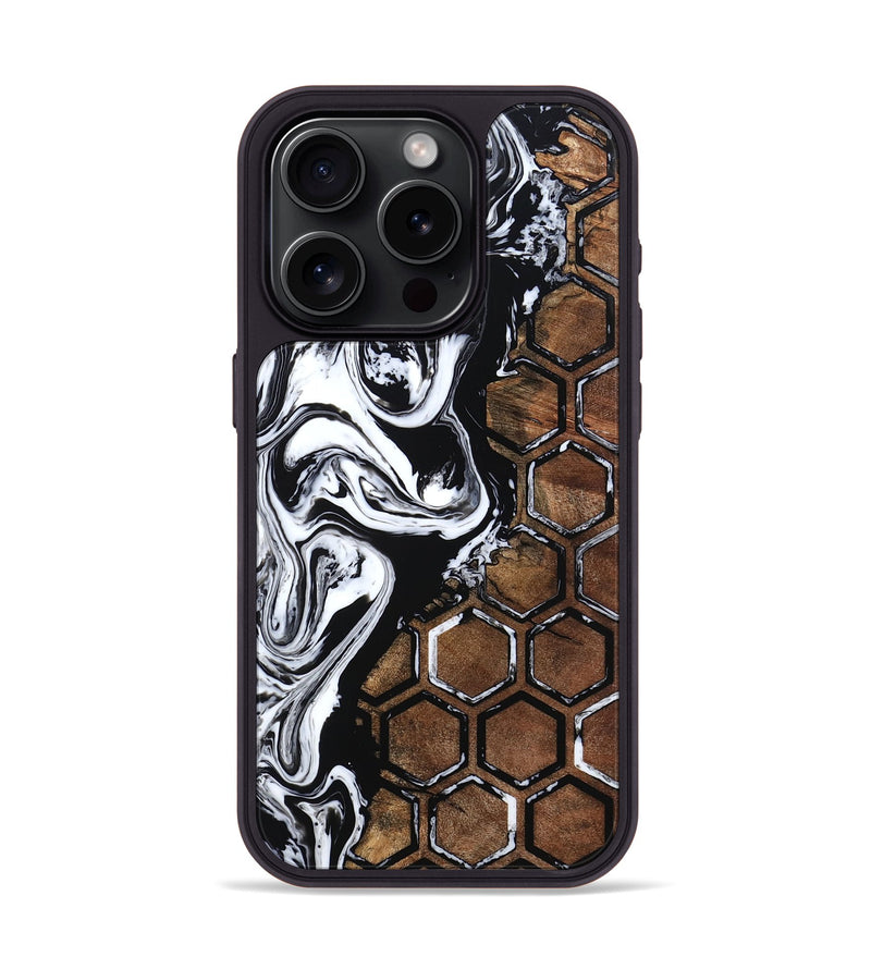 iPhone 15 Pro Wood Phone Case - Rollin (Pattern, 798926)