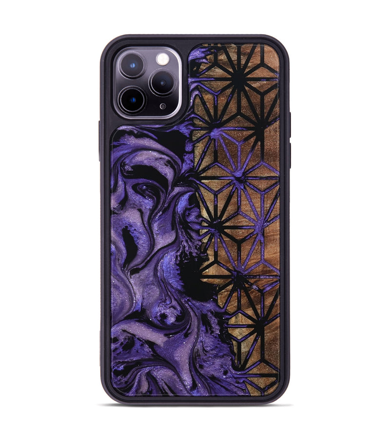 iPhone 11 Pro Max Wood Phone Case - Matie (Pattern, 798927)