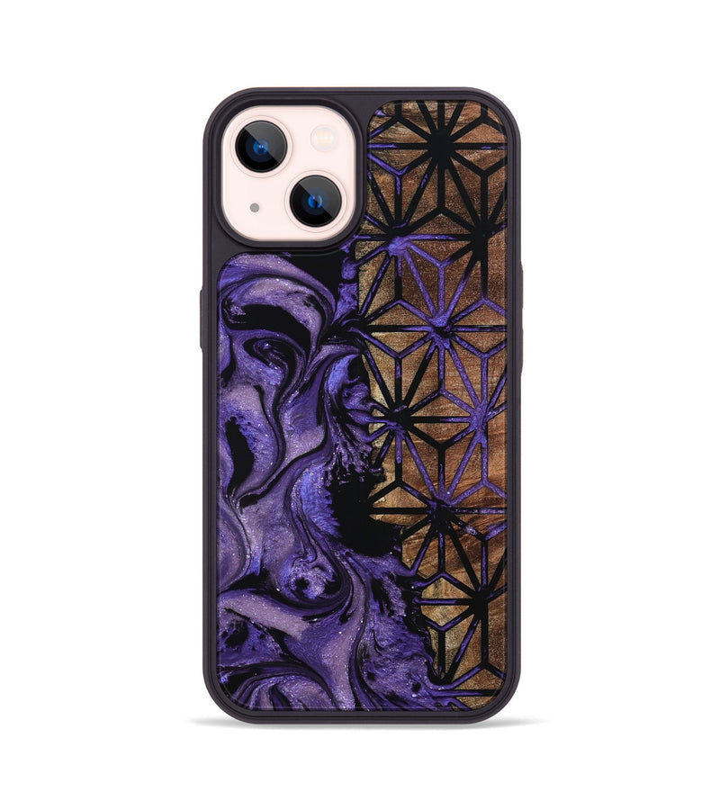 iPhone 14 Wood Phone Case - Matie (Pattern, 798927)