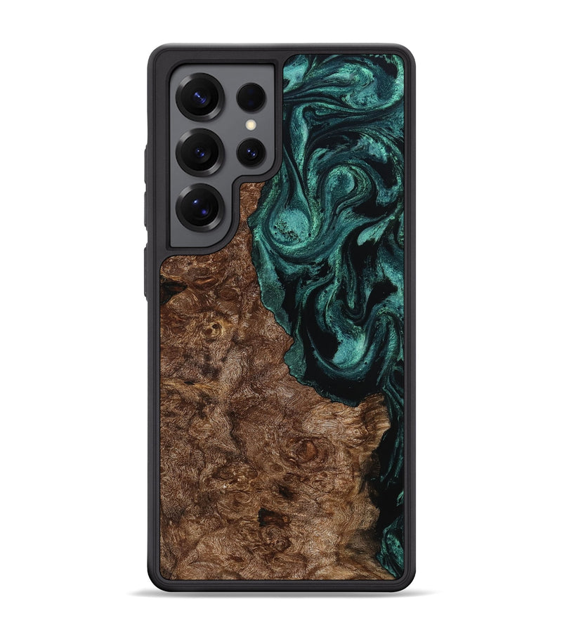Galaxy S25 Ultra Wood Phone Case - Eli (Green, 798929)