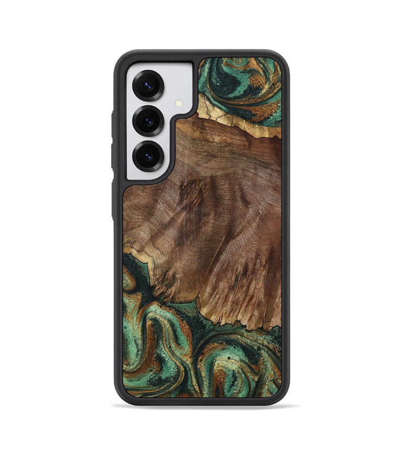 Galaxy S25 Wood Phone Case - Shante (Green, 798931)