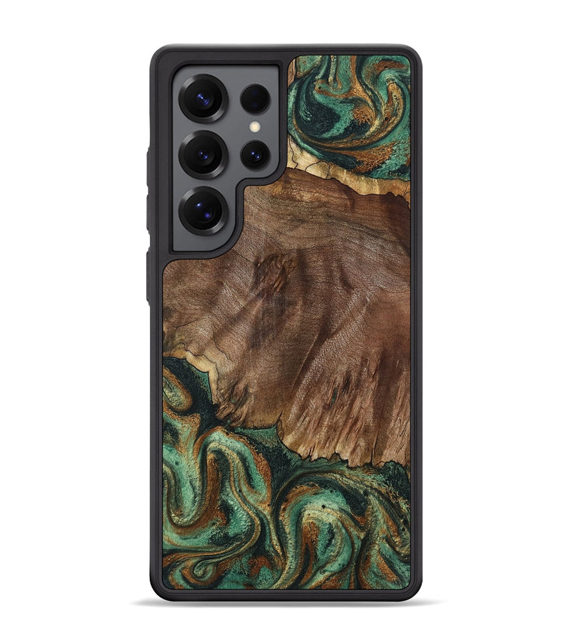 Galaxy S25 Ultra Wood Phone Case - Shante (Green, 798931)