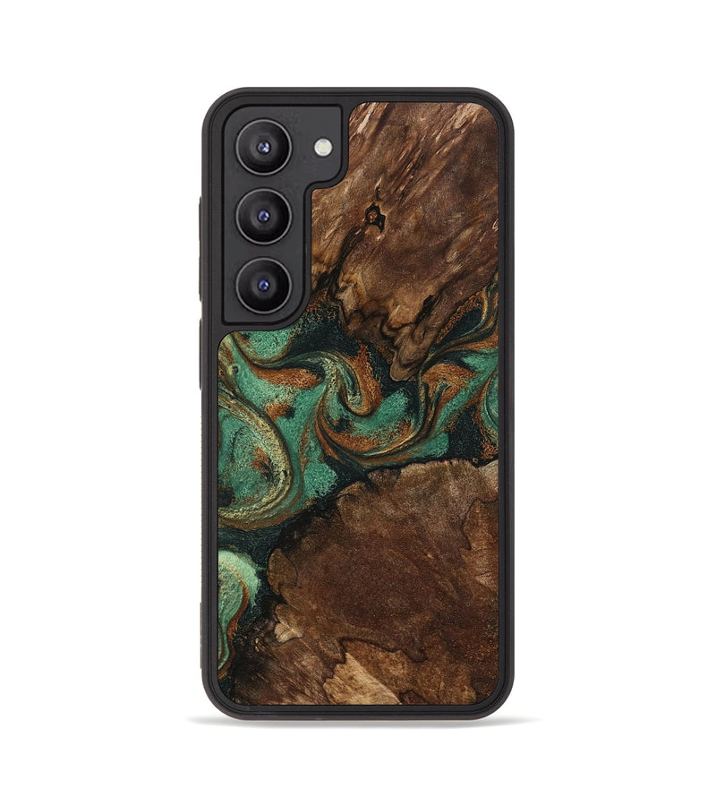 Galaxy S23 Wood Phone Case - Madyson (Green, 798932)
