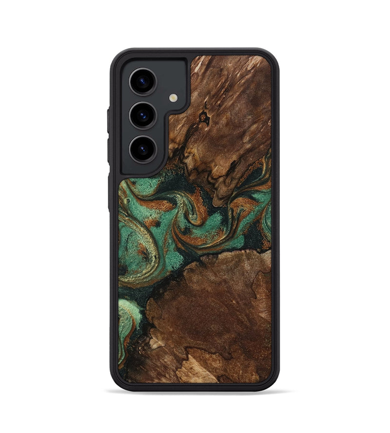 Galaxy S24 Wood Phone Case - Madyson (Green, 798932)