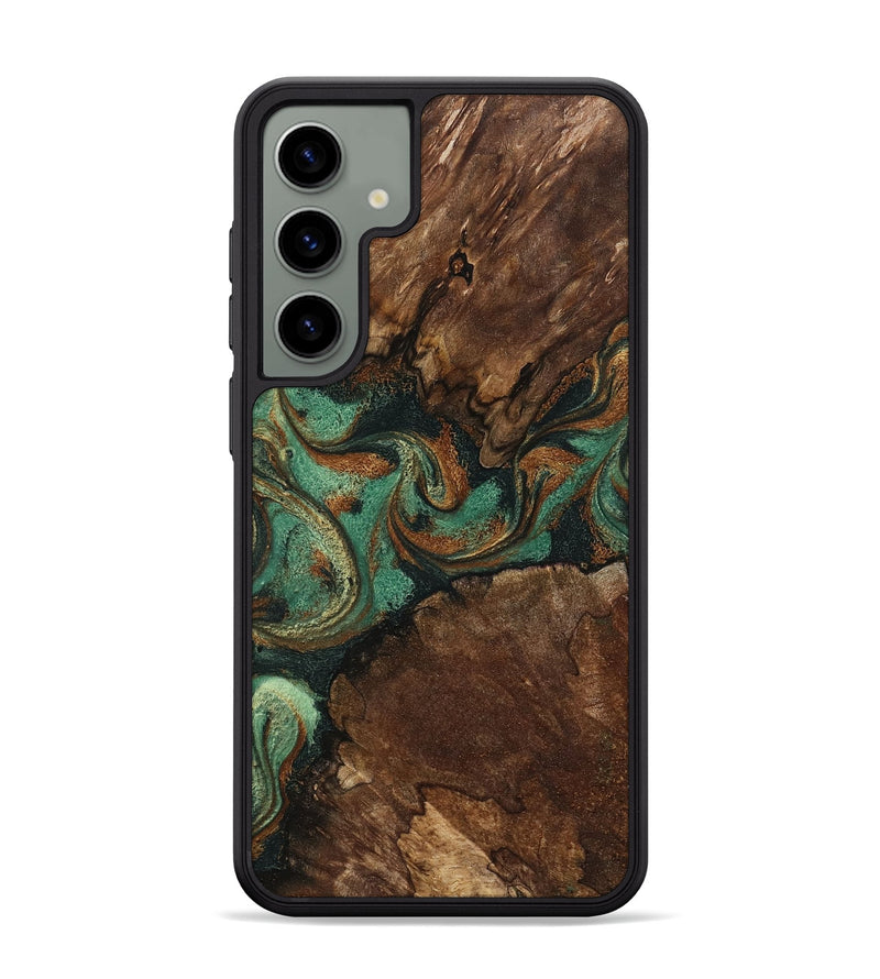 Galaxy S24 Plus Wood Phone Case - Madyson (Green, 798932)