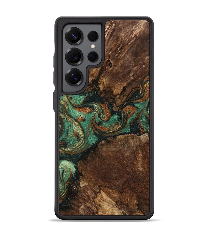 Galaxy S25 Ultra Wood Phone Case - Madyson (Green, 798932)