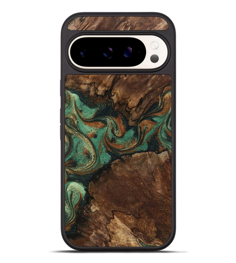 Pixel 9 Pro XL Wood Phone Case - Madyson (Green, 798932)