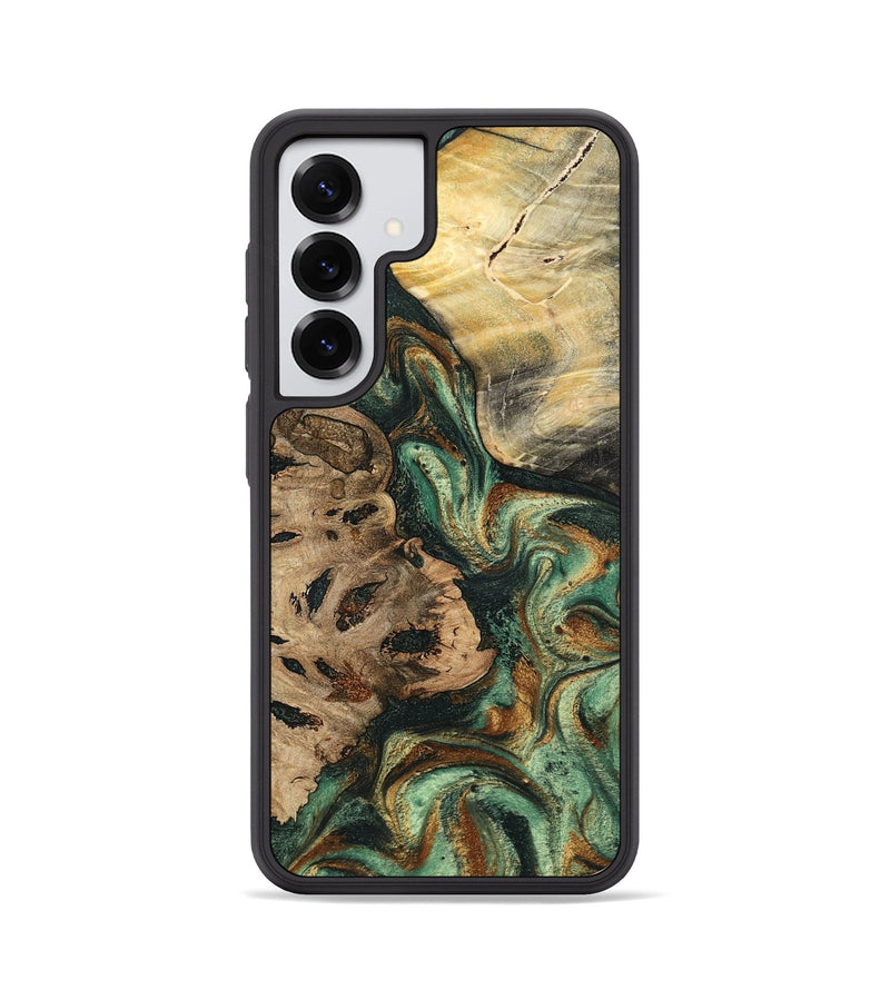 Galaxy S25 Wood Phone Case - Duane (Green, 798933)