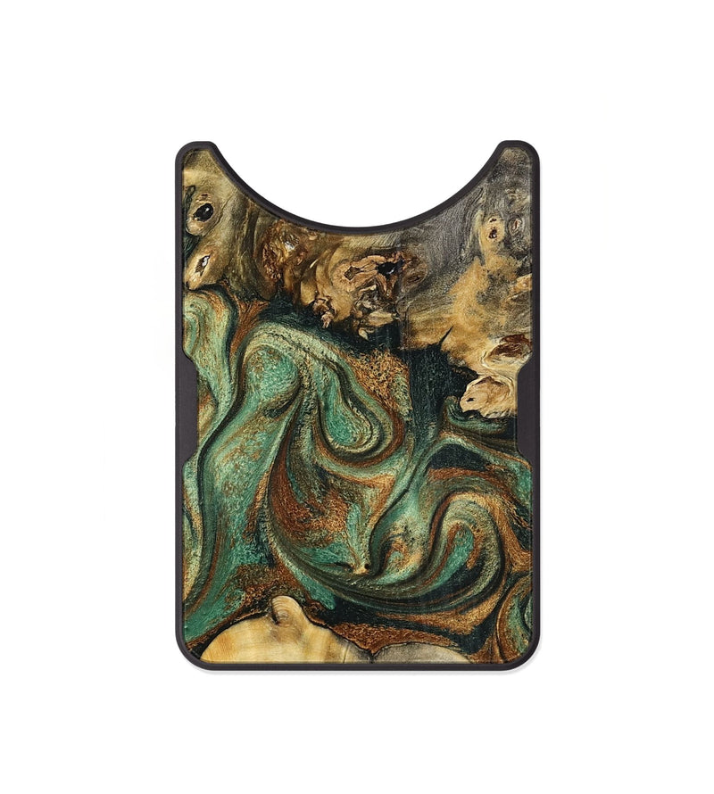 Alloy Wood Wallet - Zora (Green, 798934)