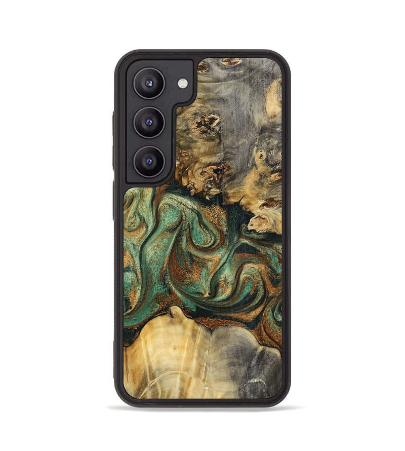 Galaxy S23 Wood Phone Case - Zora (Green, 798934)