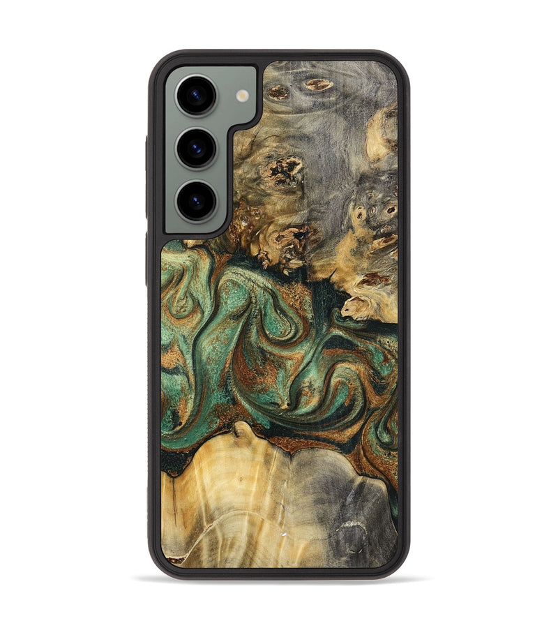 Galaxy S23 Plus Wood Phone Case - Zora (Green, 798934)
