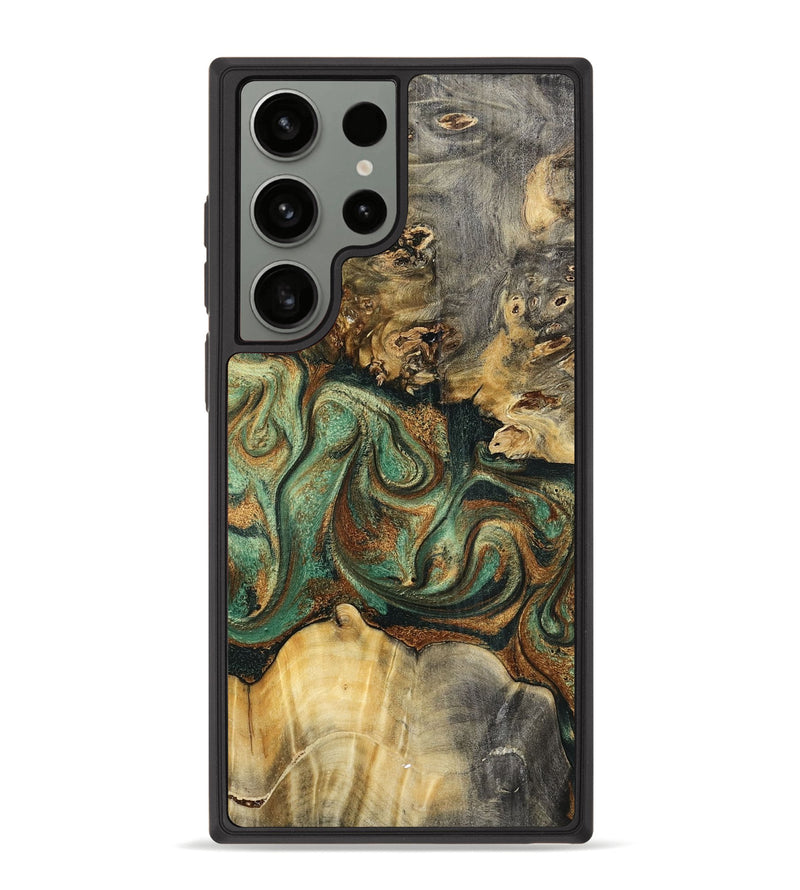 Galaxy S23 Ultra Wood Phone Case - Zora (Green, 798934)
