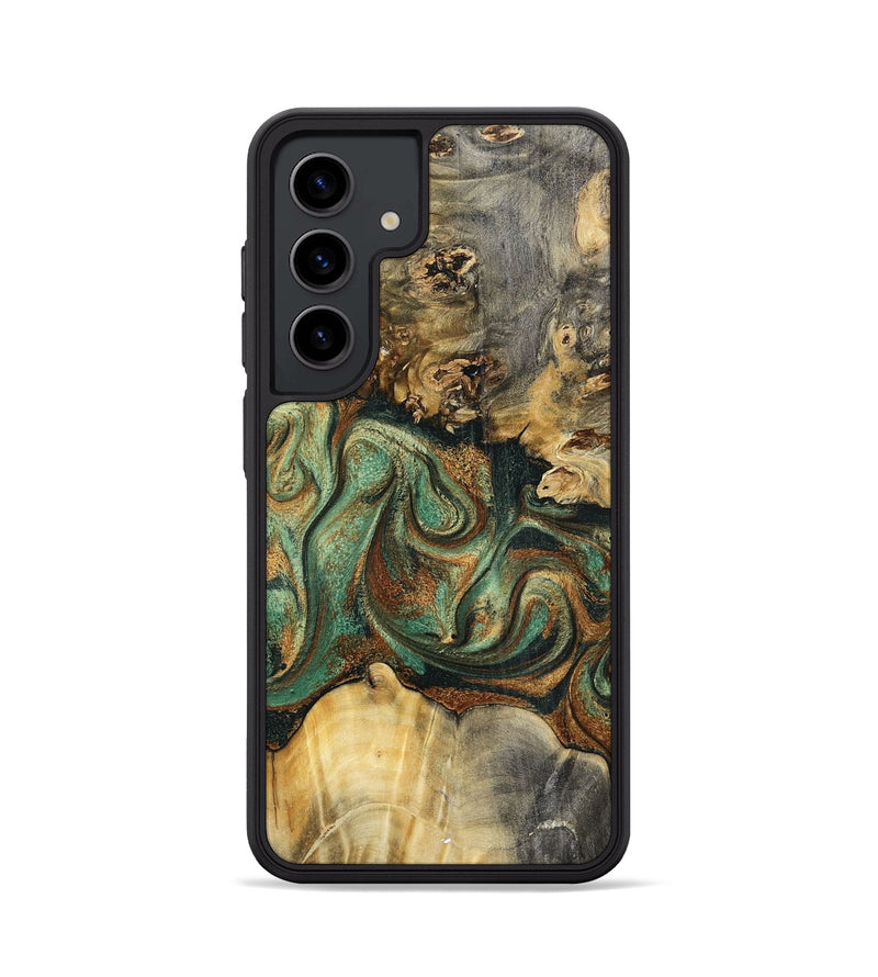 Galaxy S24 Wood Phone Case - Zora (Green, 798934)