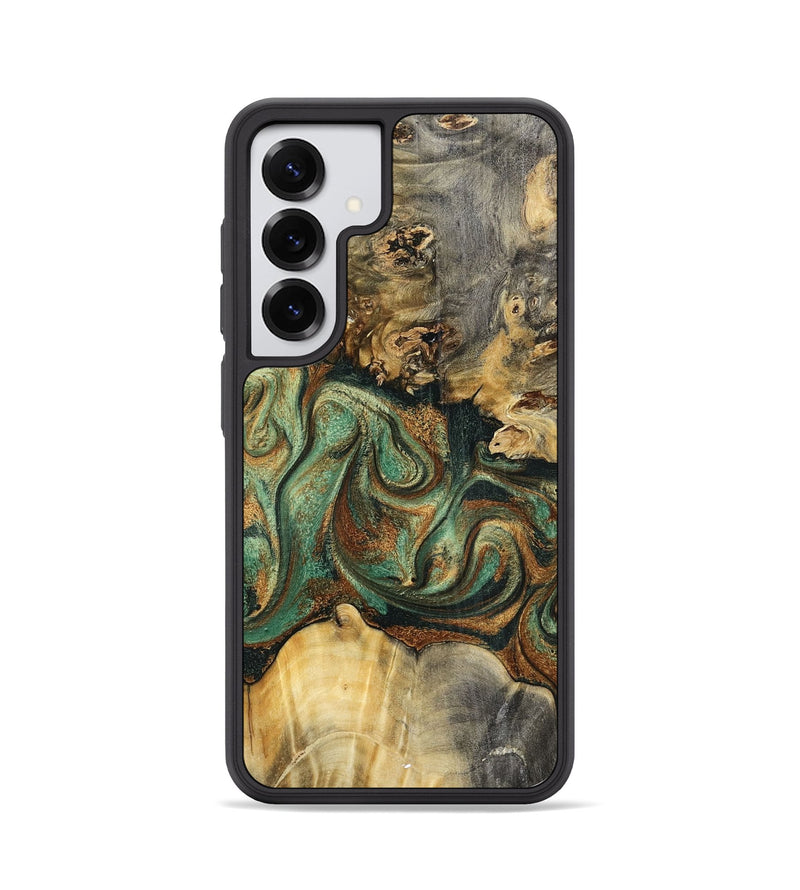 Galaxy S25 Wood Phone Case - Zora (Green, 798934)