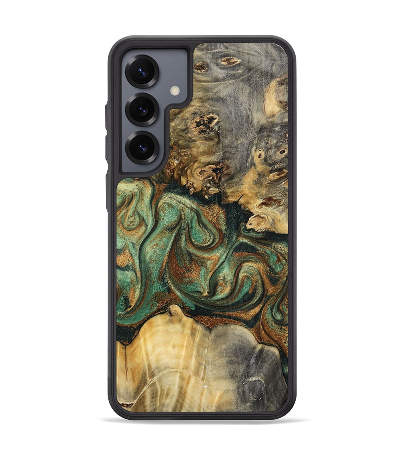 Galaxy S25 Plus Wood Phone Case - Zora (Green, 798934)