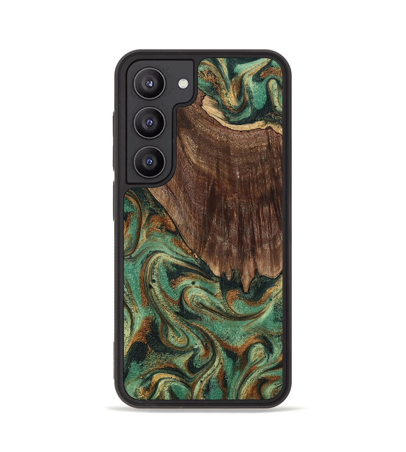 Galaxy S23 Wood Phone Case - Claude (Green, 798936)