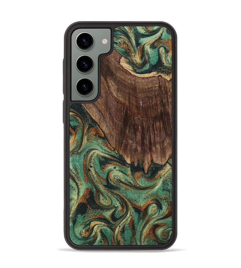 Galaxy S23 Plus Wood Phone Case - Claude (Green, 798936)