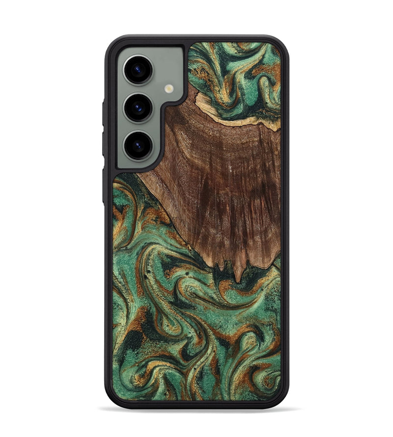 Galaxy S24 Plus Wood Phone Case - Claude (Green, 798936)