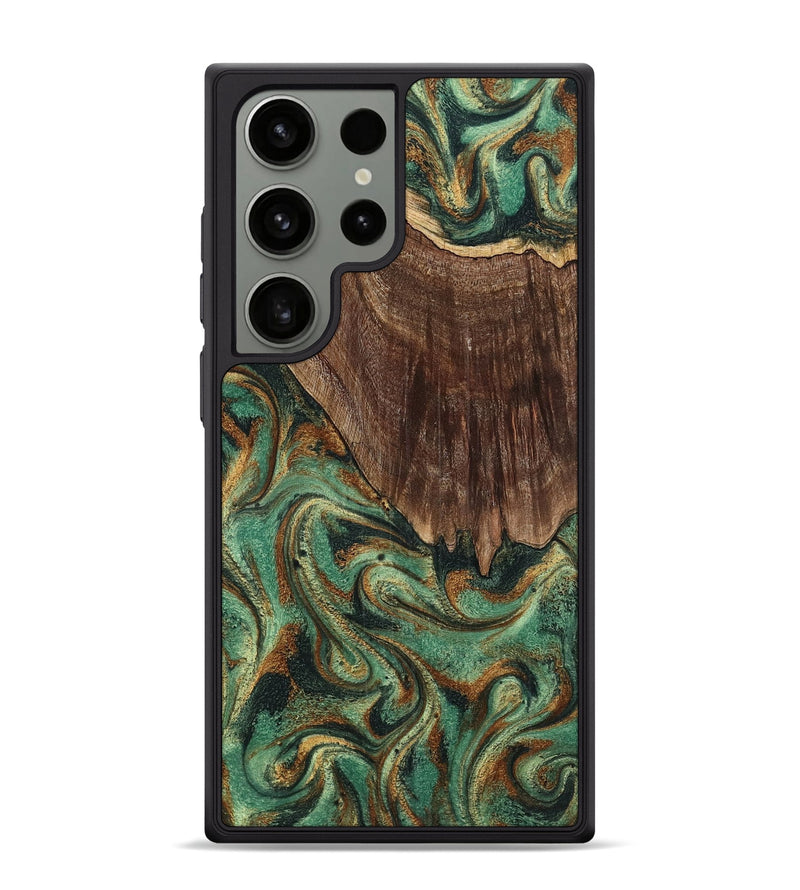Galaxy S24 Ultra Wood Phone Case - Claude (Green, 798936)