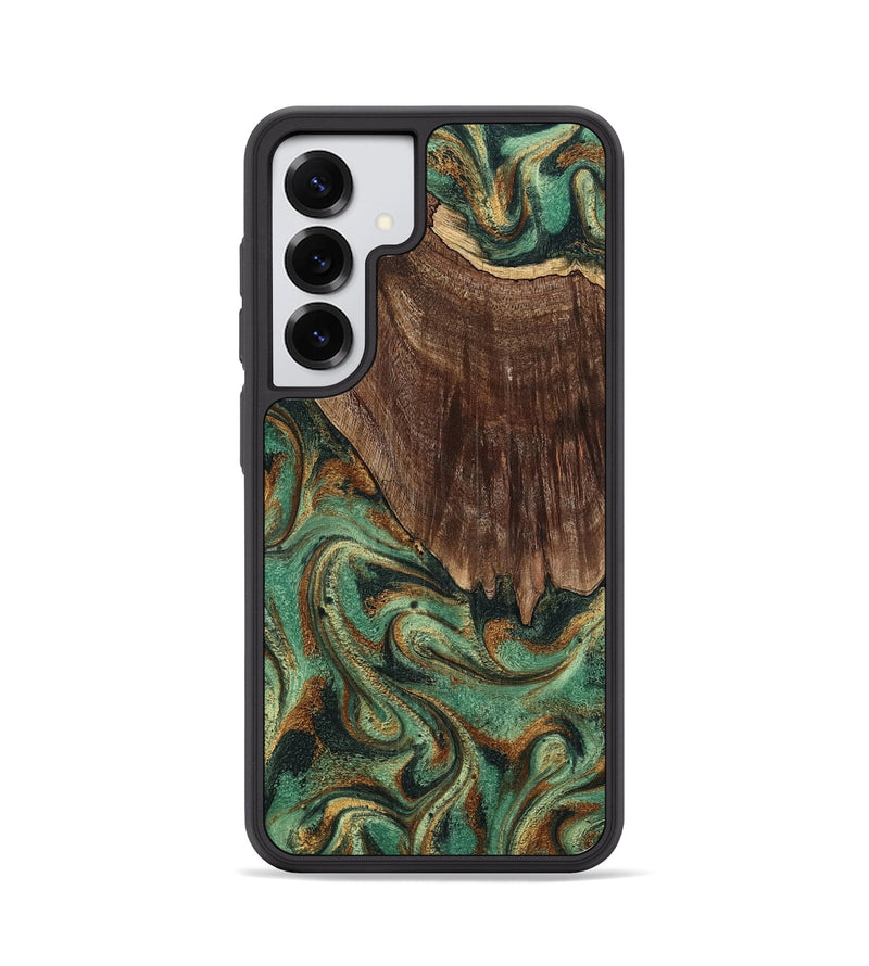 Galaxy S25 Wood Phone Case - Claude (Green, 798936)