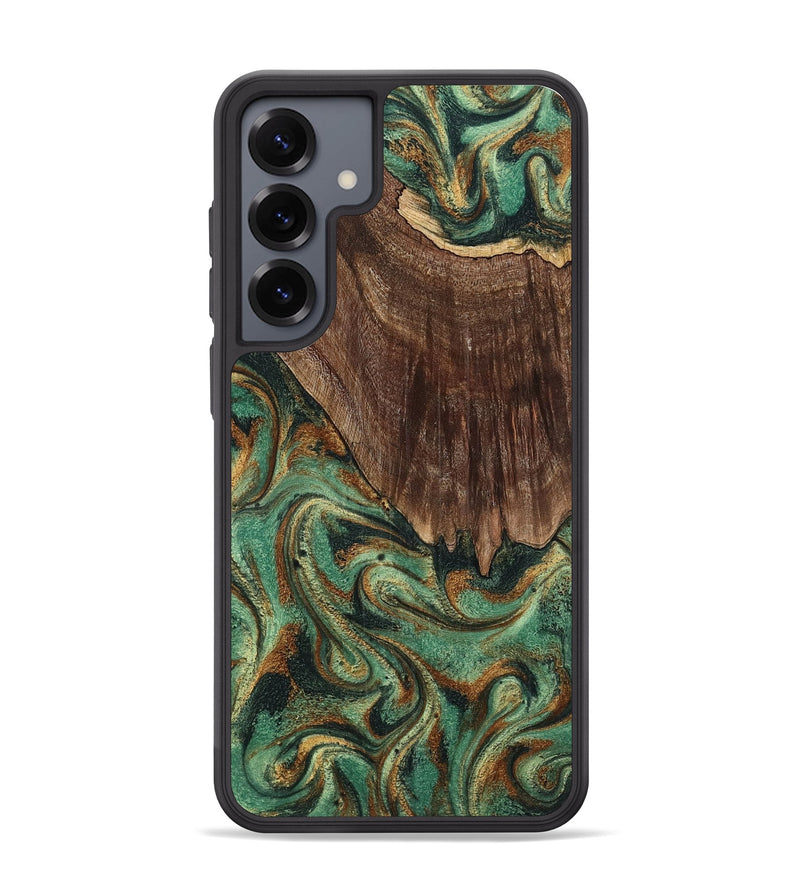 Galaxy S25 Plus Wood Phone Case - Claude (Green, 798936)