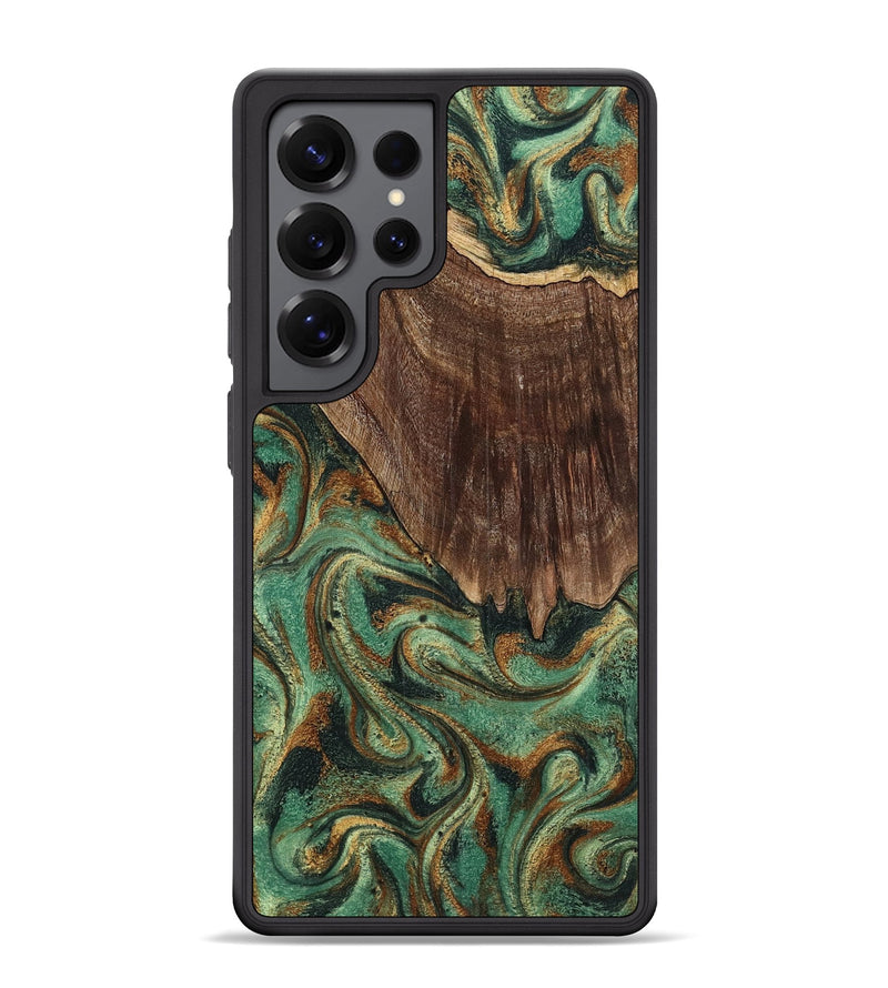 Galaxy S25 Ultra Wood Phone Case - Claude (Green, 798936)