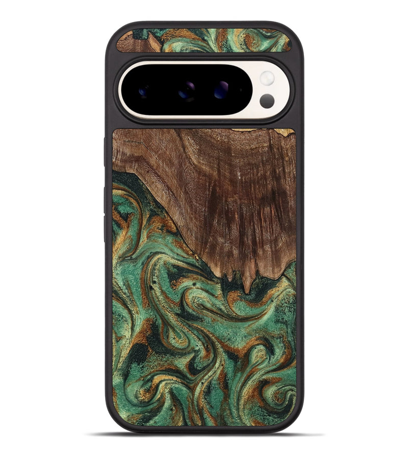 Pixel 9 Pro XL Wood Phone Case - Claude (Green, 798936)