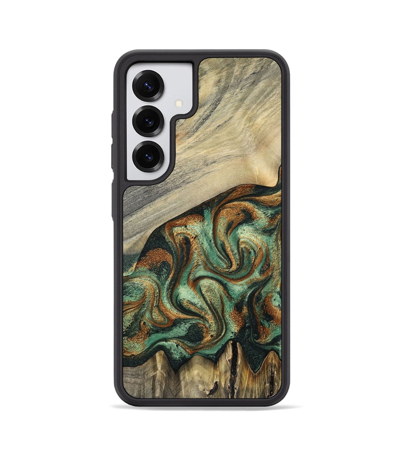 Galaxy S25 Wood Phone Case - Emerson (Green, 798937)