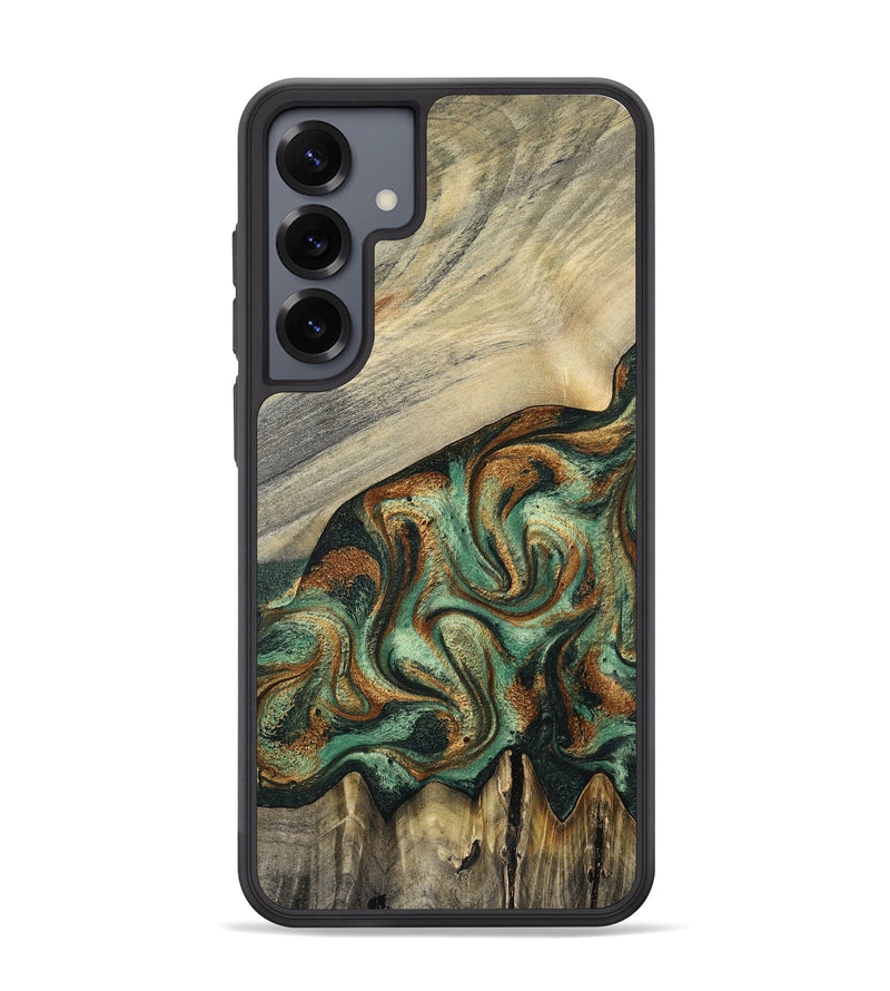 Galaxy S25 Plus Wood Phone Case - Emerson (Green, 798937)