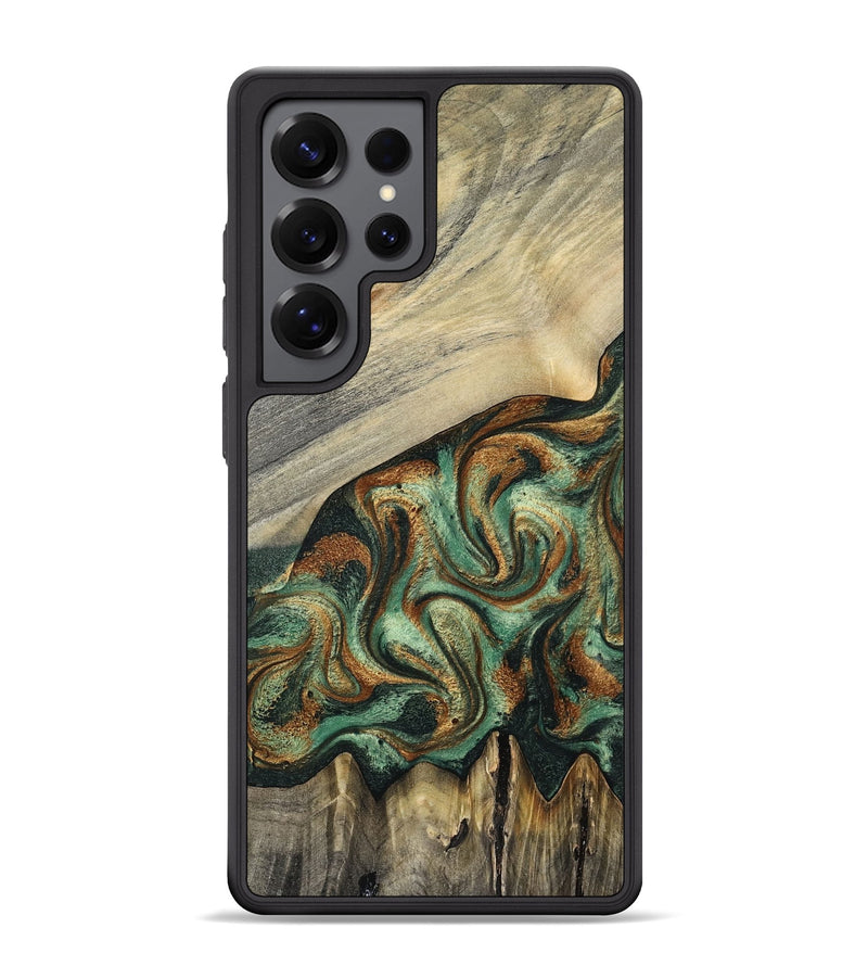 Galaxy S25 Ultra Wood Phone Case - Emerson (Green, 798937)