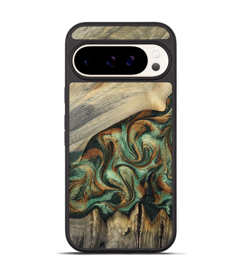 Pixel 9 Pro Wood Phone Case - Emerson (Green, 798937)
