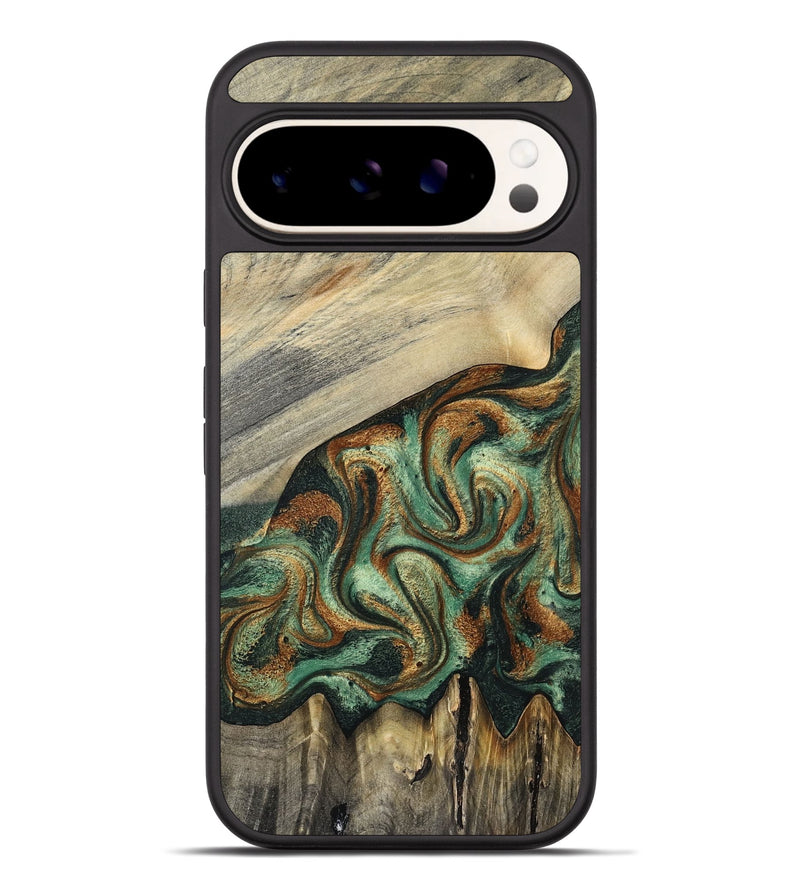 Pixel 9 Pro XL Wood Phone Case - Emerson (Green, 798937)