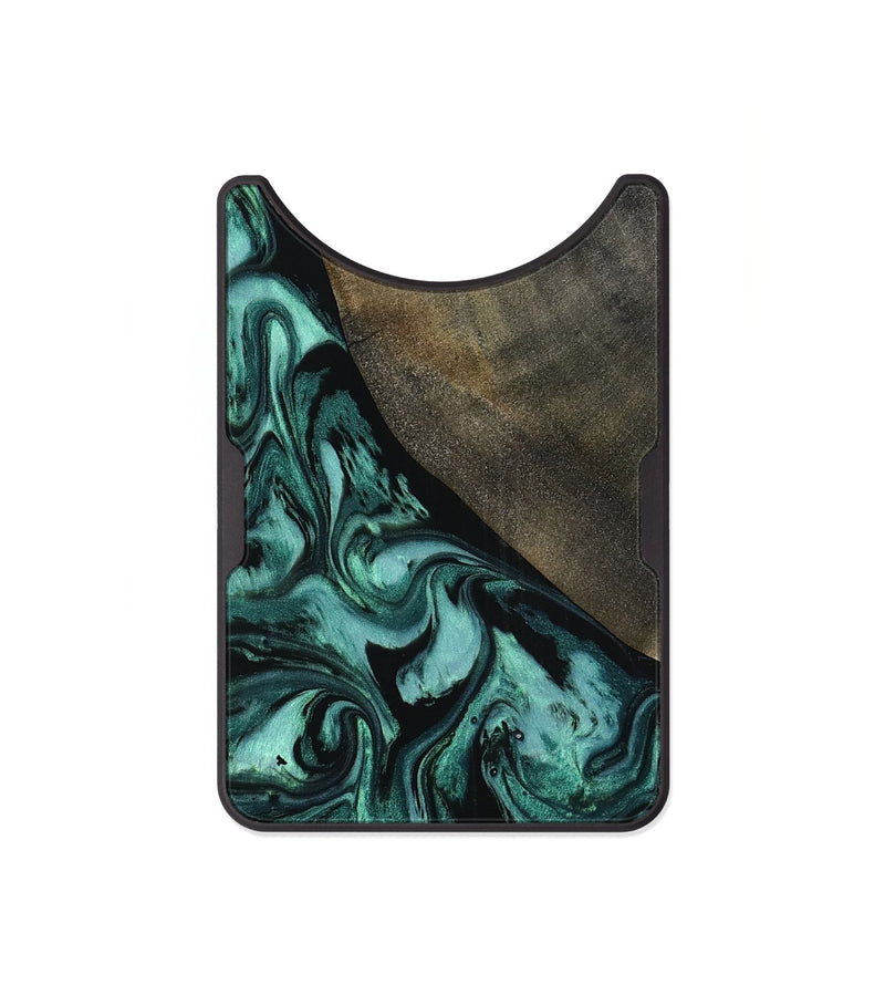 Alloy Wood Wallet - Kaela (Green, 798938)