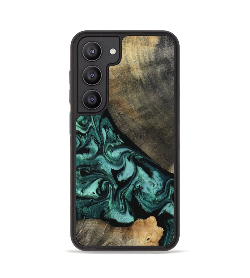 Galaxy S23 Wood Phone Case - Kaela (Green, 798938)