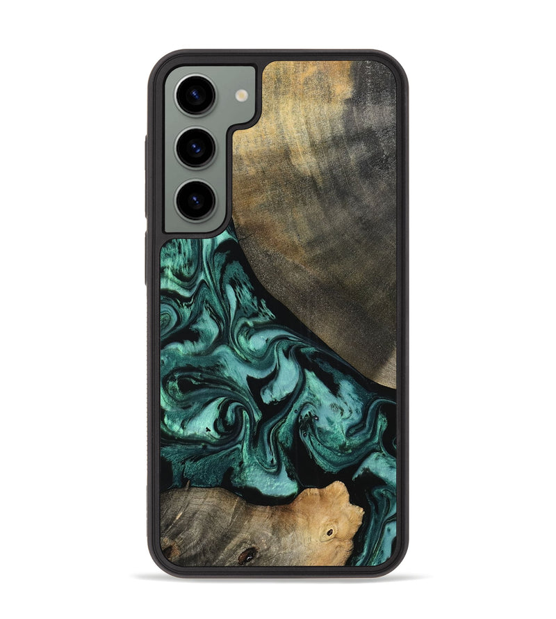 Galaxy S23 Plus Wood Phone Case - Kaela (Green, 798938)